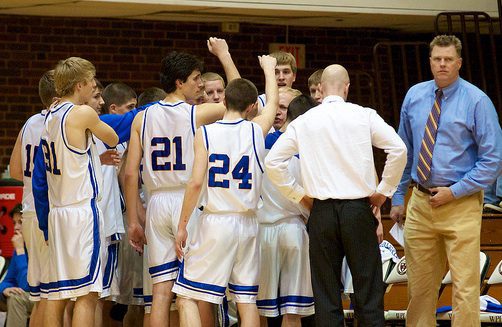 Basketball team
Being a team player