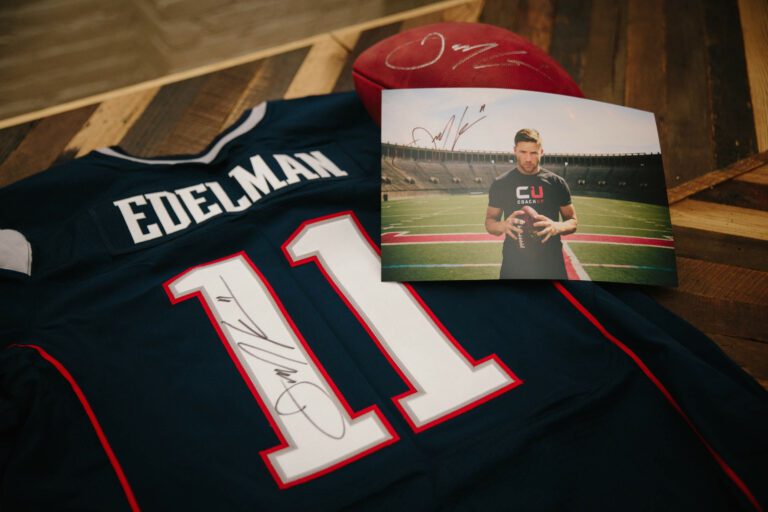 The Julian Edelman Signed Swag Sweepstakes