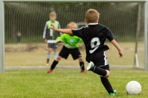 Soccer PK try—celebrate small victories