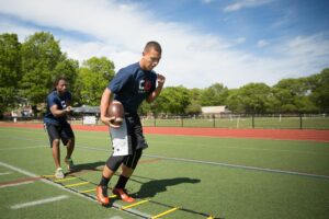 Football coach agility